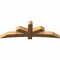 Ekena Millwork Alberta Rough Sawn Timber Gable Bracket, Western Red Cedar, 84"W x 28"H x 6"D x 6"F, 8/12 Pitch GBW084X28X0606ALB00RWR - alternate 2